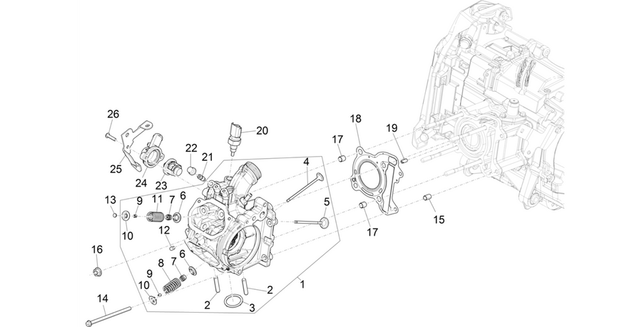 Head unit - Valve