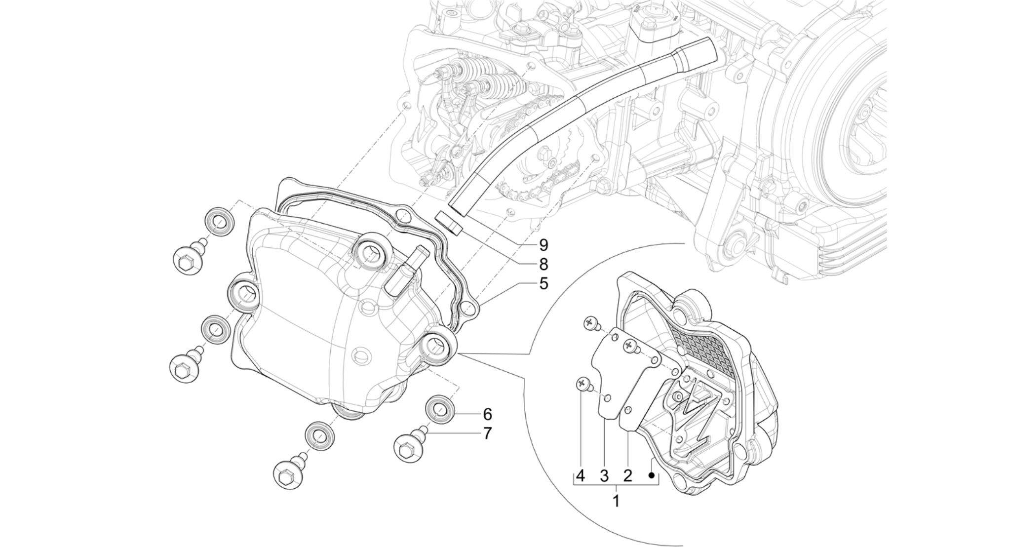 Cylinder head cover
