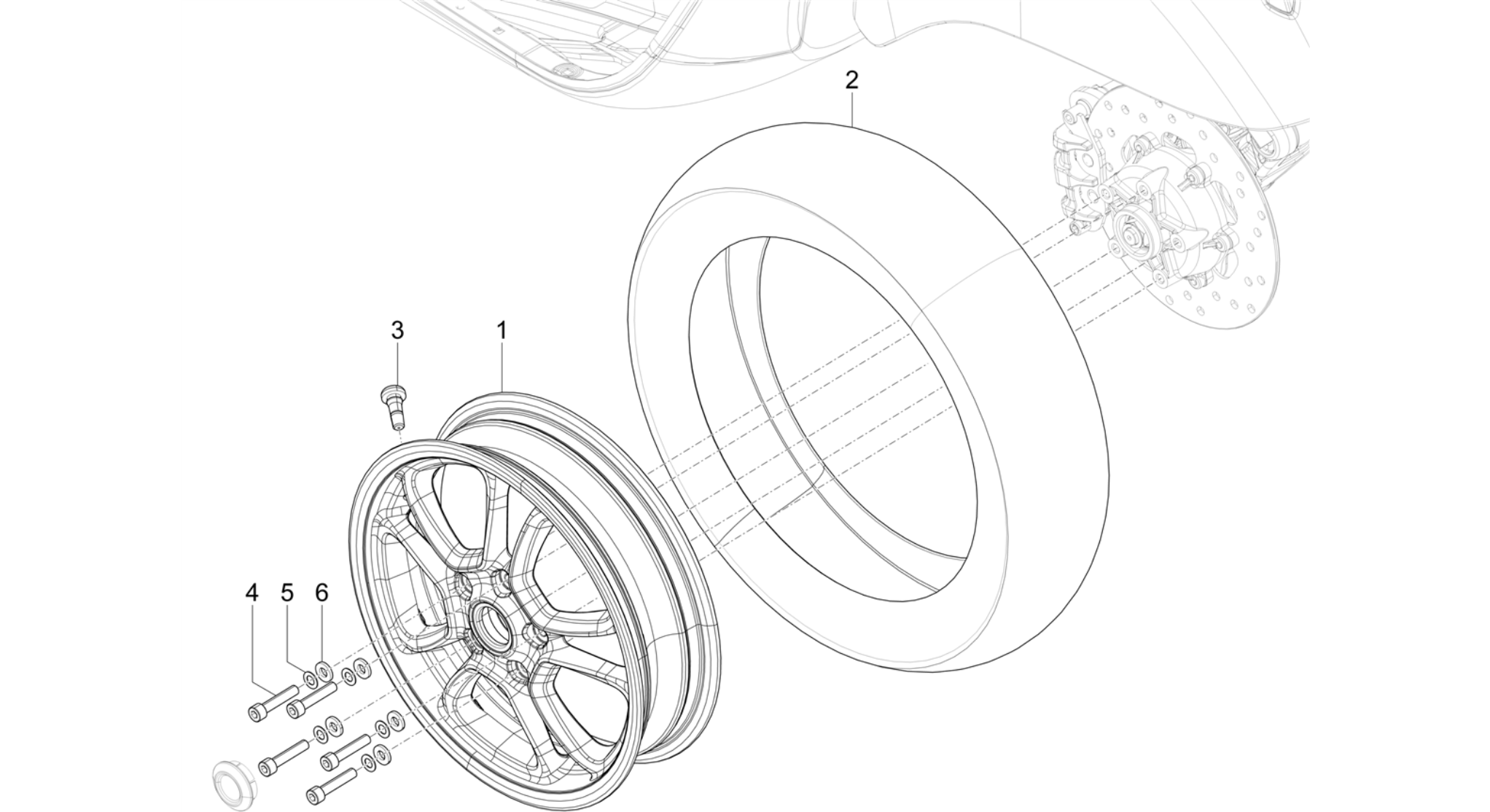 Front wheel