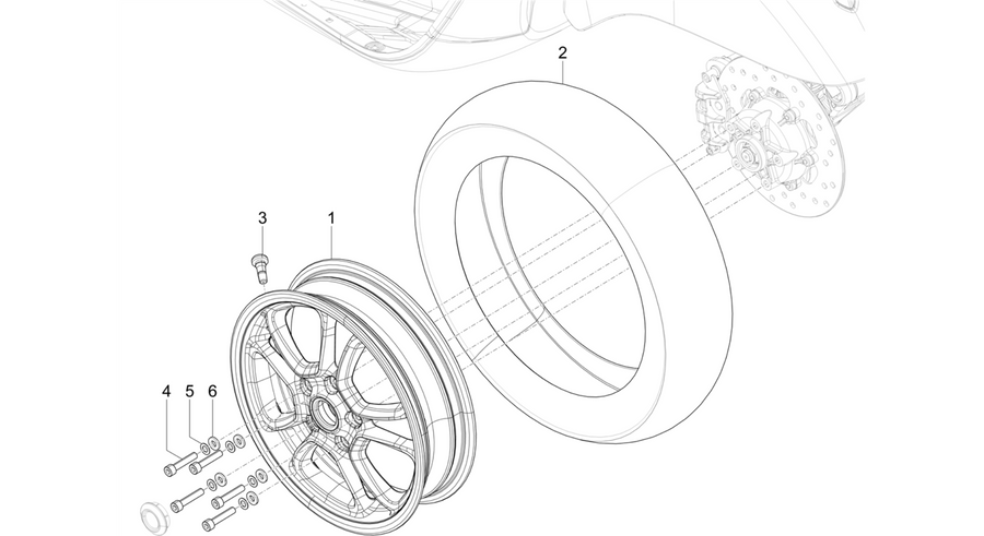 Front wheel