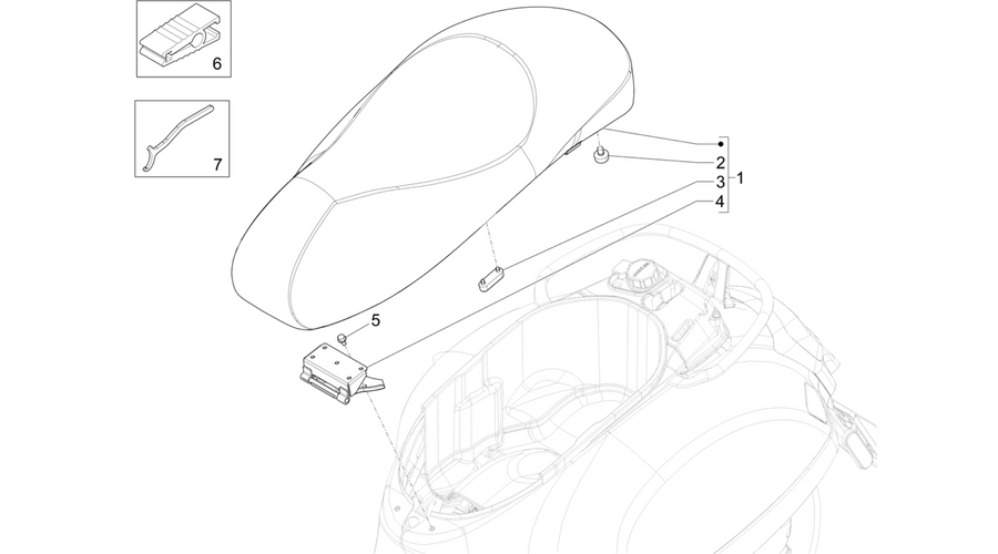 Saddle/seats