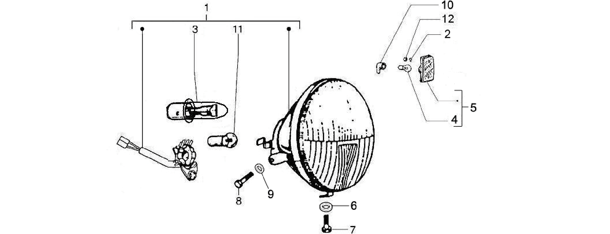 Front headlamps - Turn signal lamps