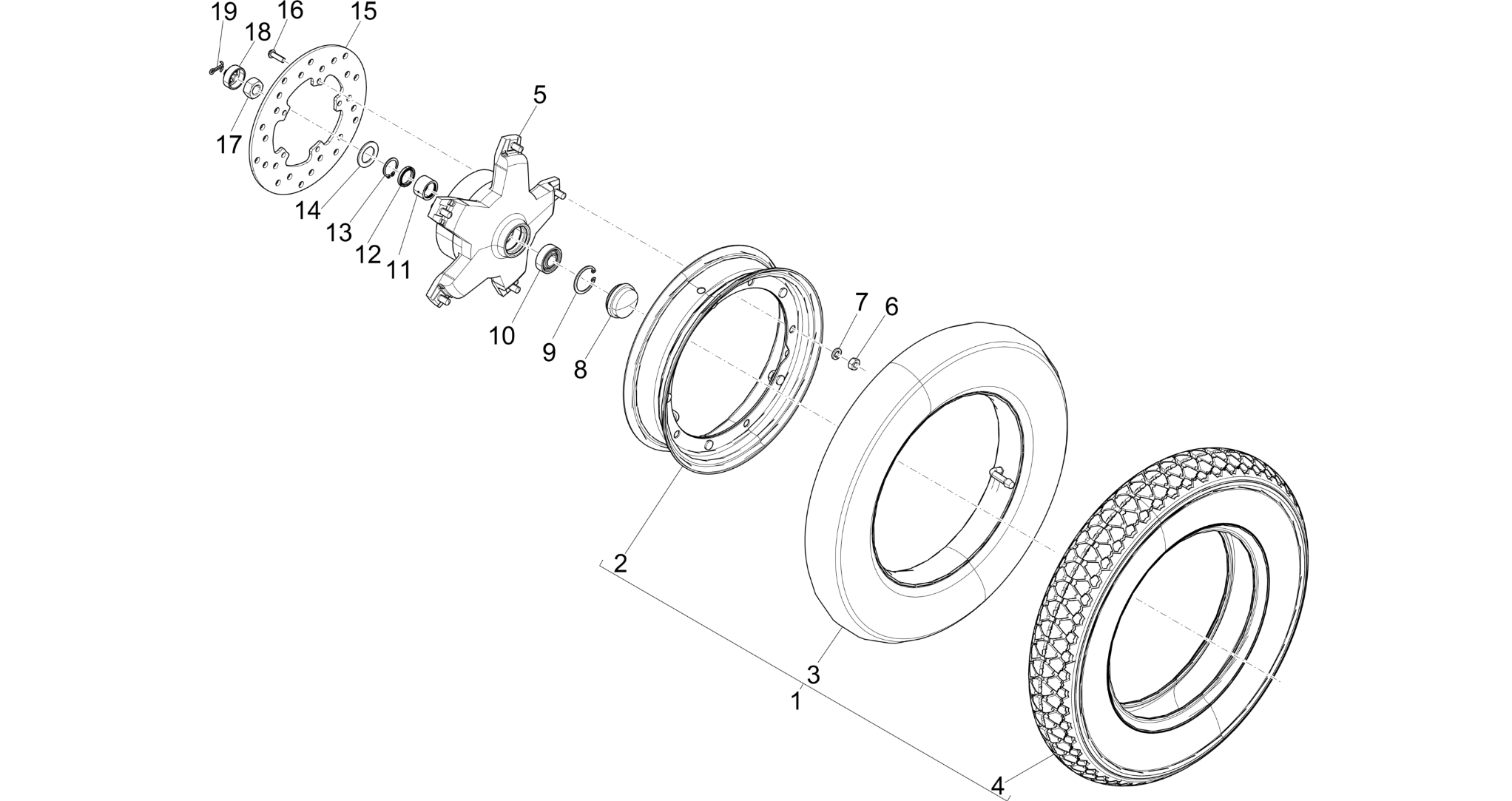 Front wheel