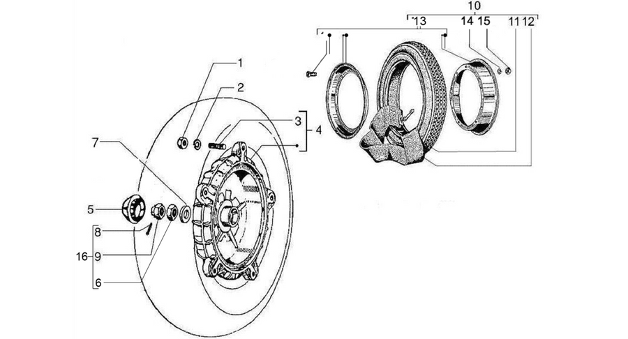 Rear wheel