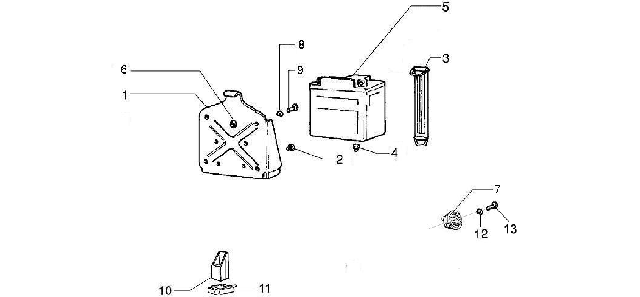 Remote control switches - Battery - Horn