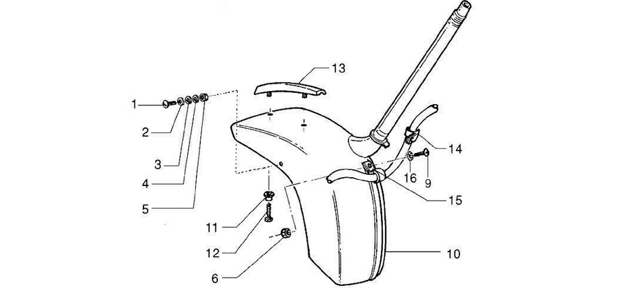 Wheel huosing - Mudguard