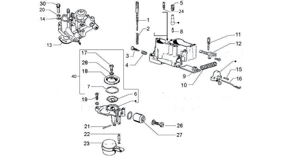 Carburetor's components