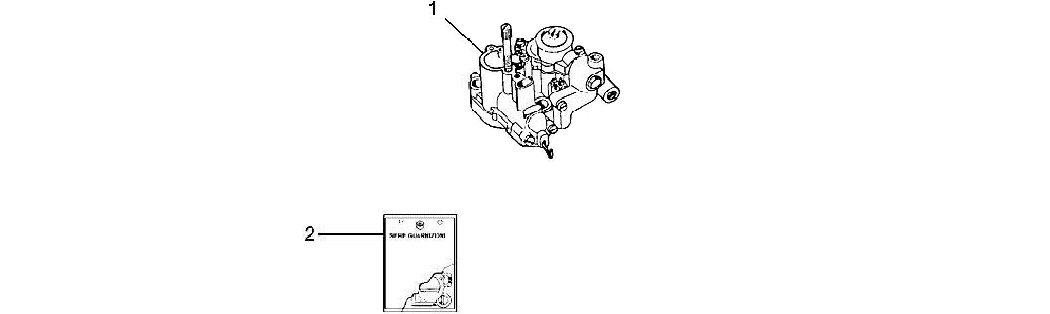 Carburettor, assembly - Union pipe
