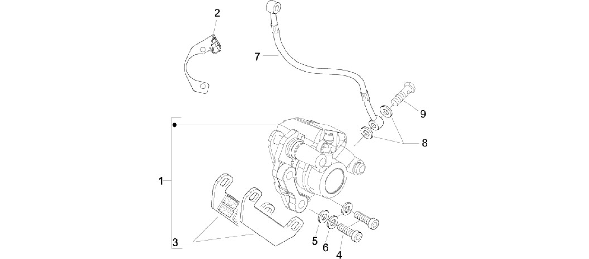 Brakes pipes - Calipers