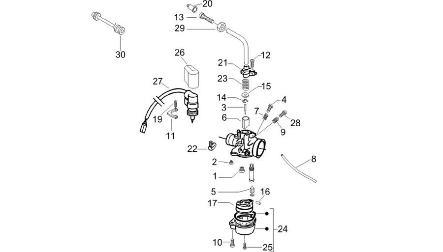 Carburetor's components