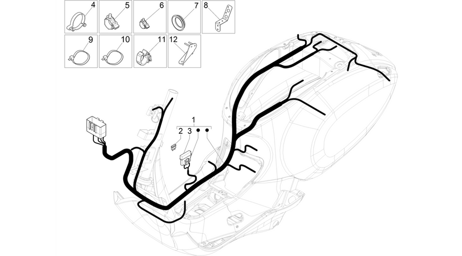 Main cable harness