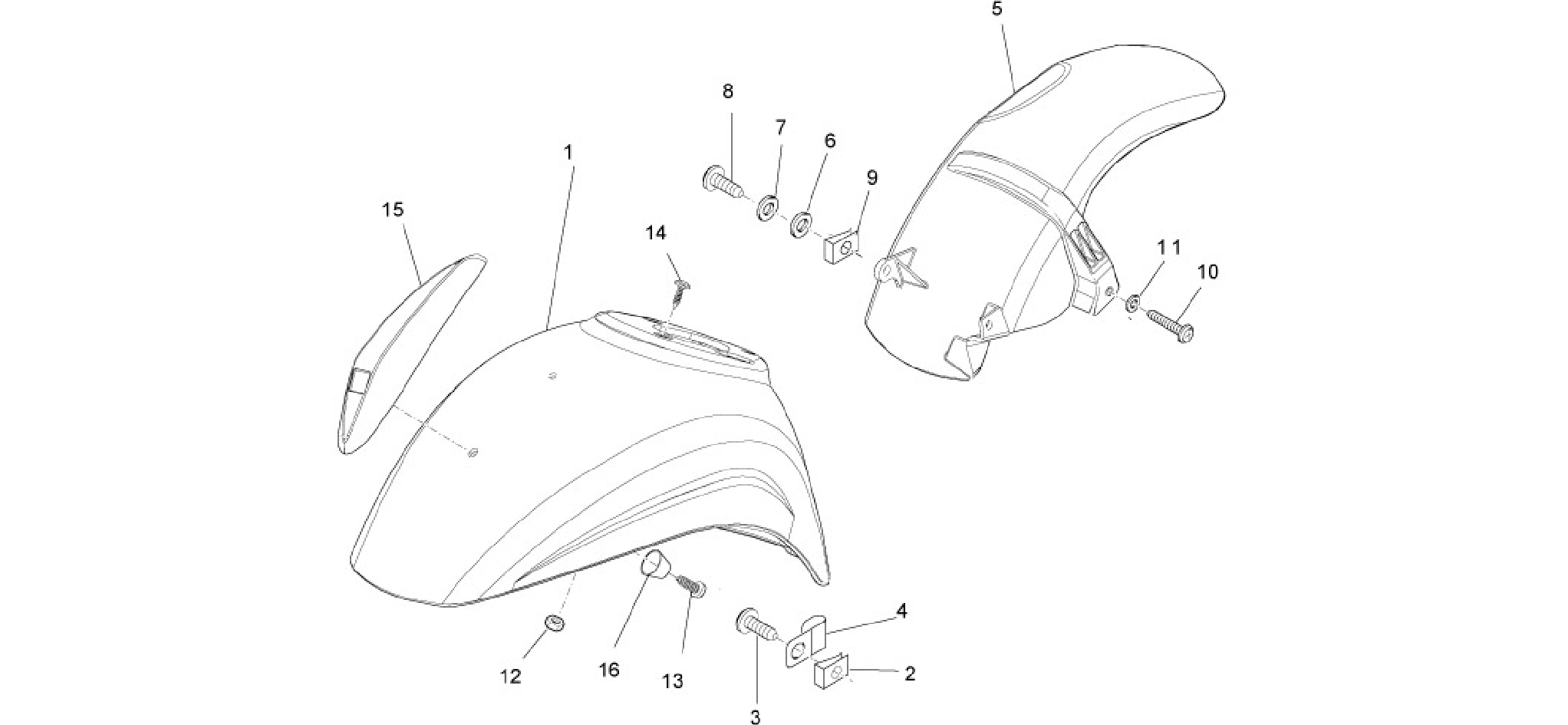 Wheel huosing - Mudguard