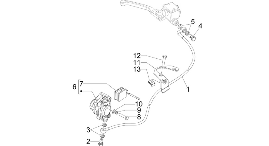 Brakes pipes - Calipers