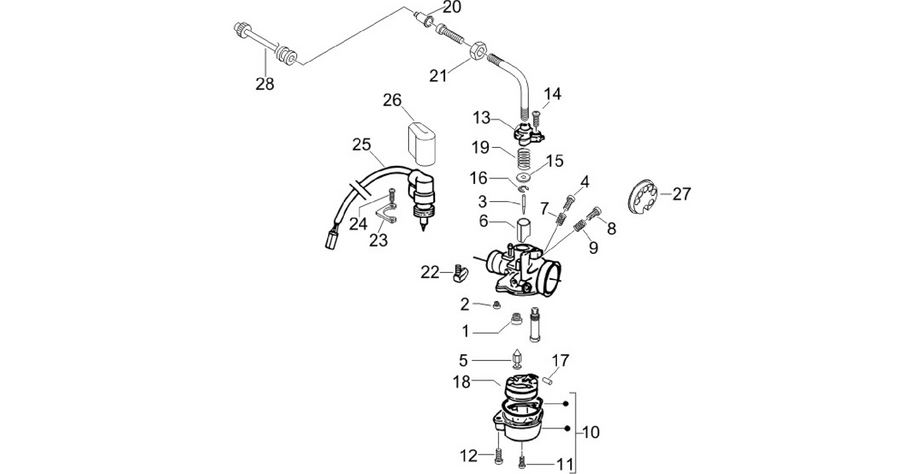 Carburetor's components
