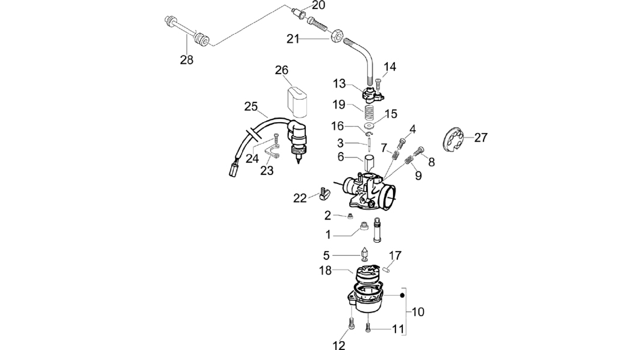 Carburetor's components