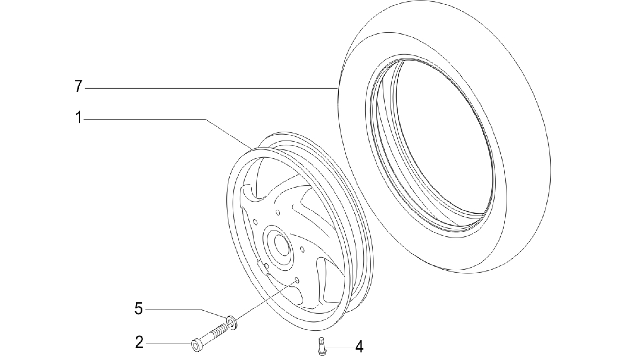 Front wheel