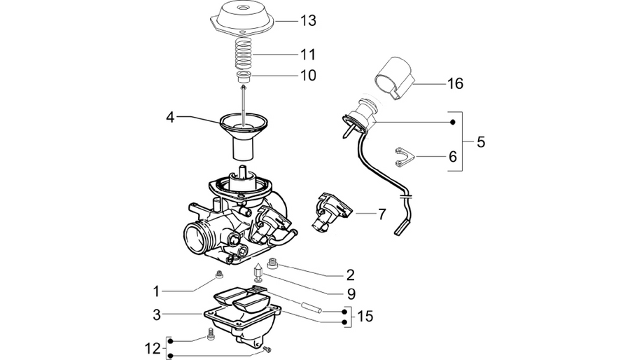 Carburetor's components