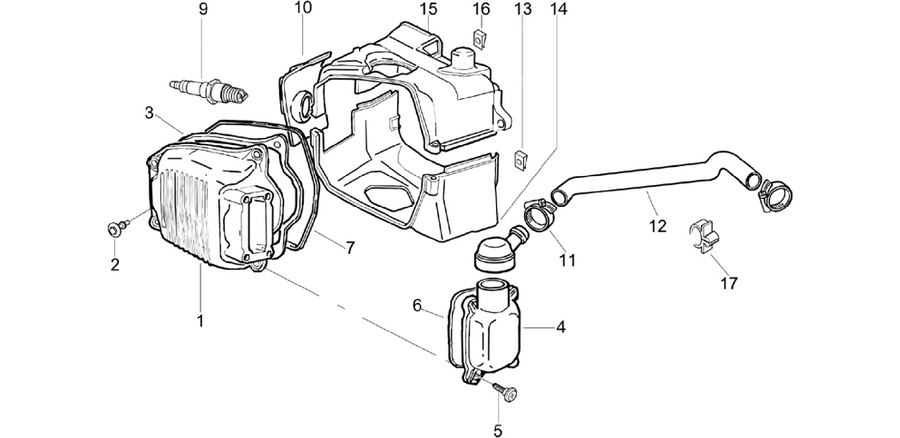 Cylinder head cover