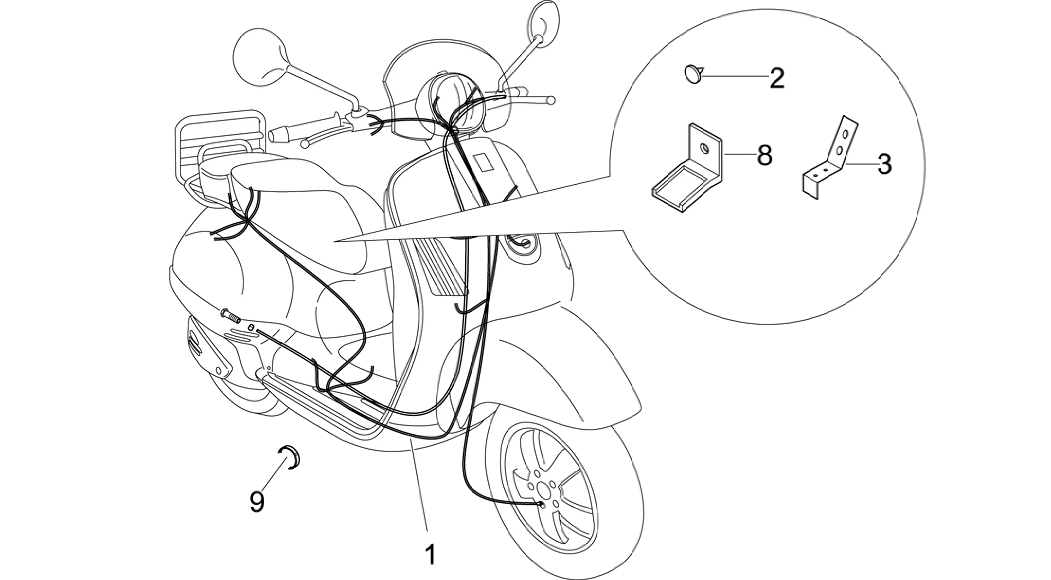 Main cable harness