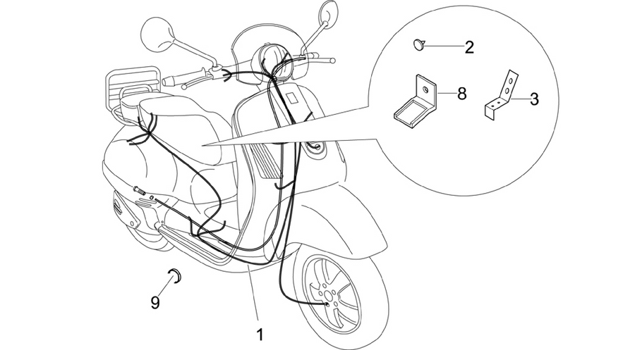 Main cable harness