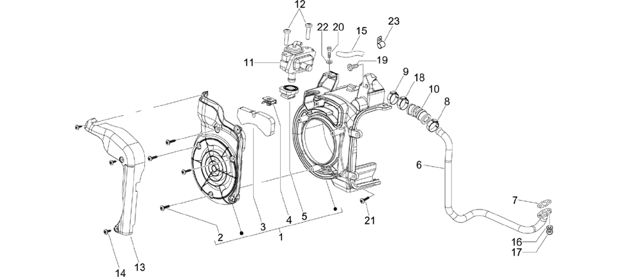 Secondary air box