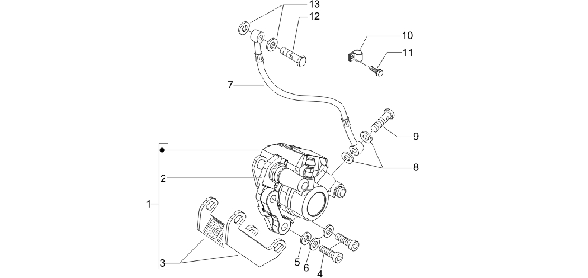 Brakes pipes - Calipers