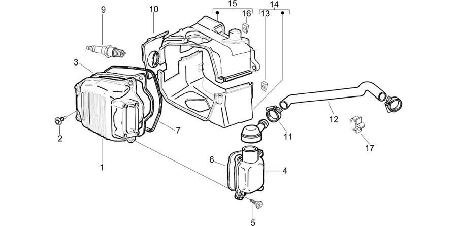 Cylinder head cover