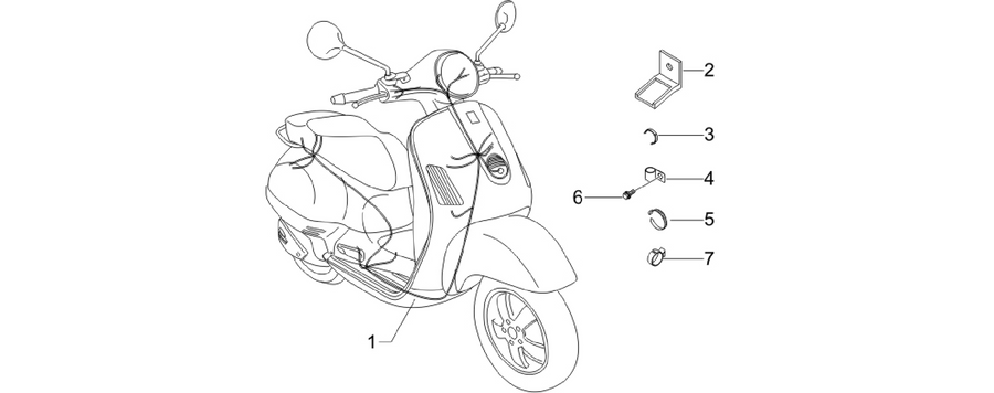 Main cable harness