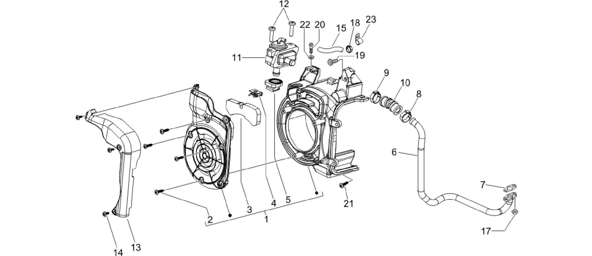 Secondary air box