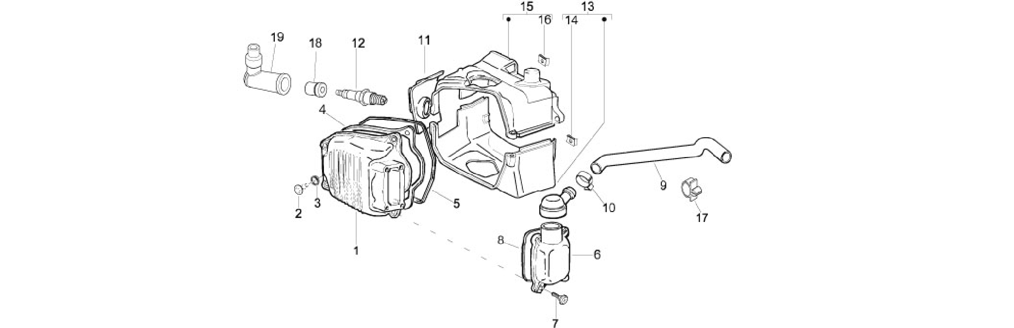 Cylinder head cover