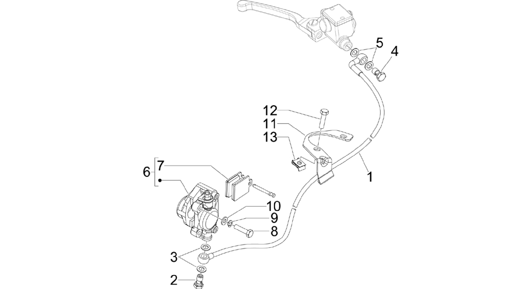 Brakes pipes - Calipers