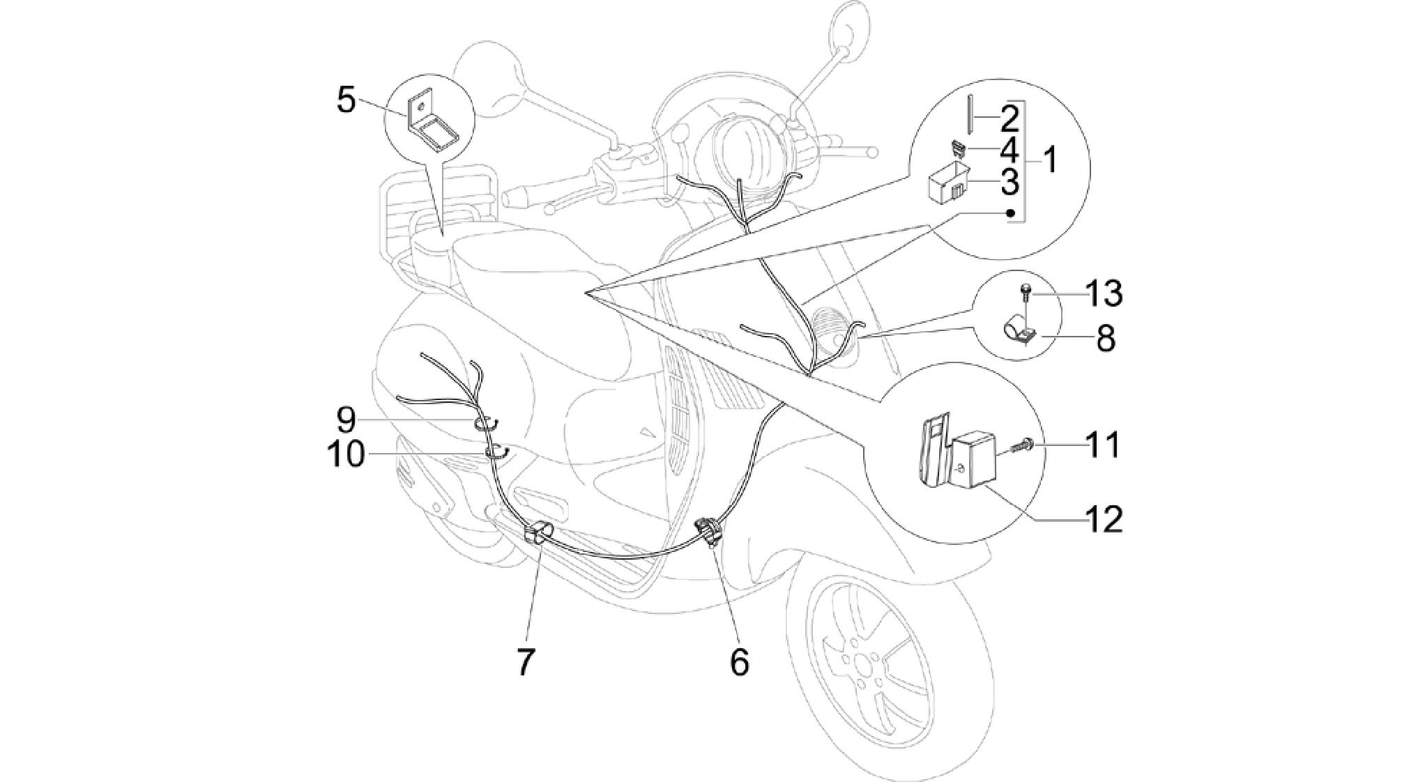 Main cable harness