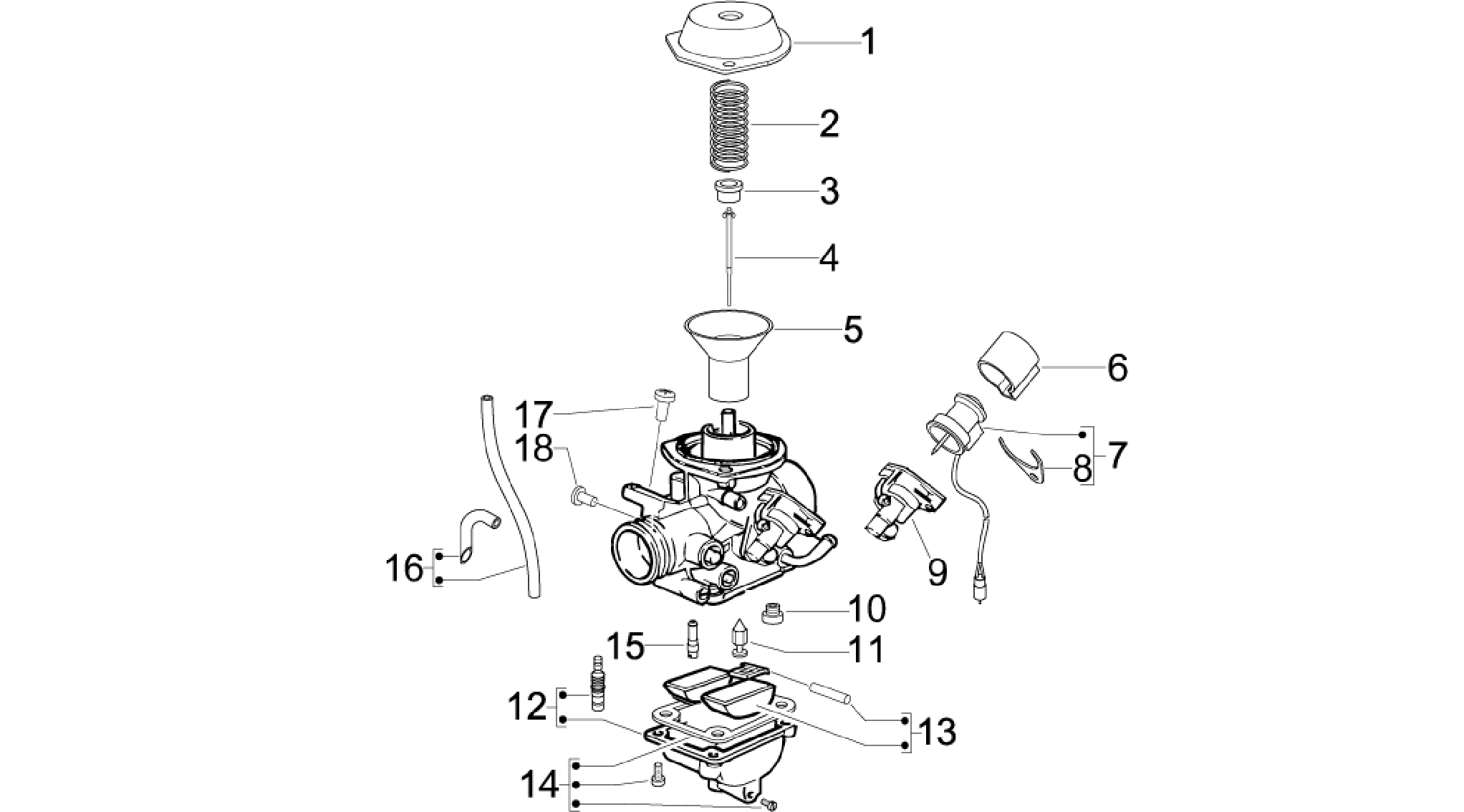Carburetor's components