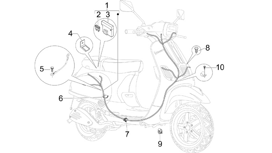 Main cable harness