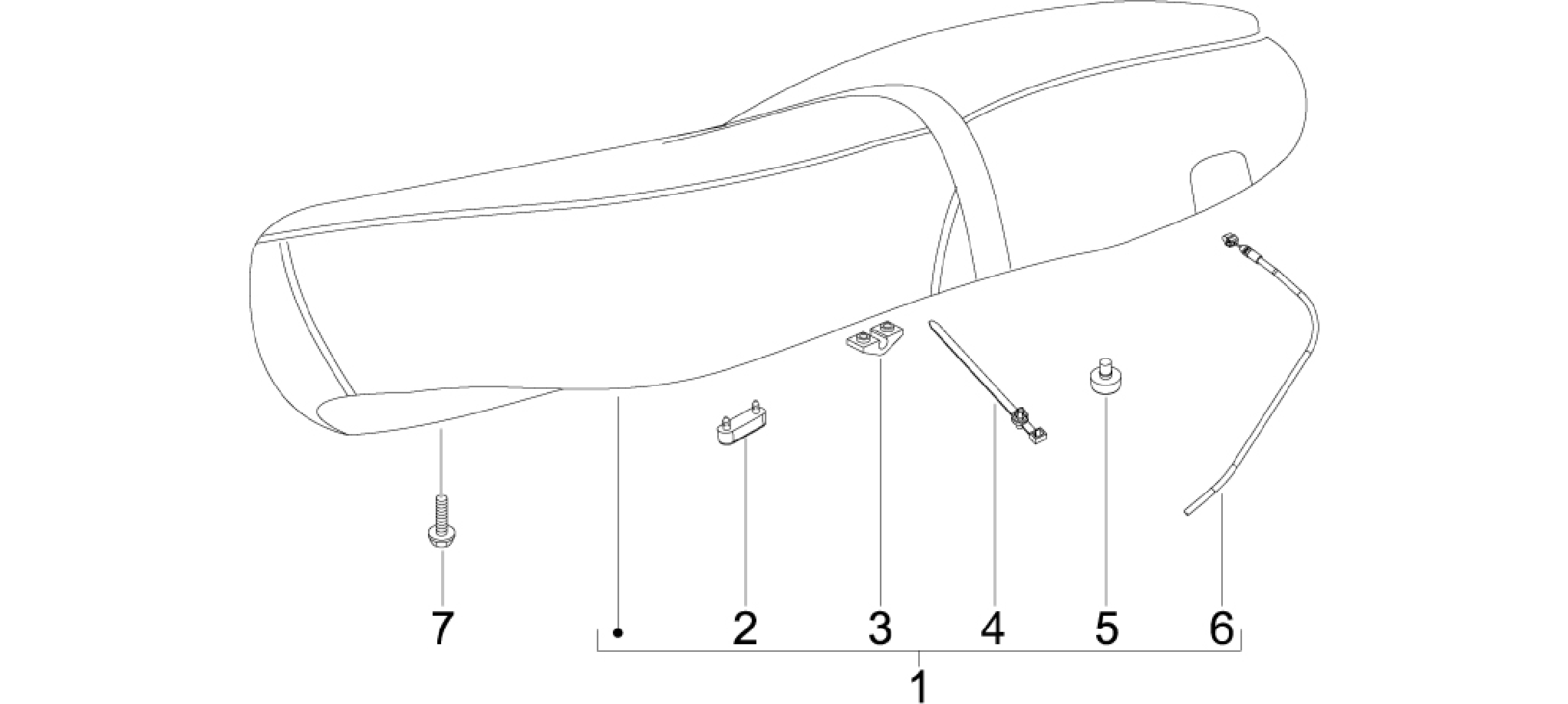 Saddle/seats