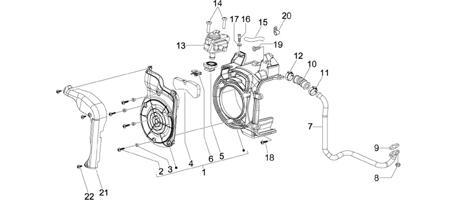 Secondary air box