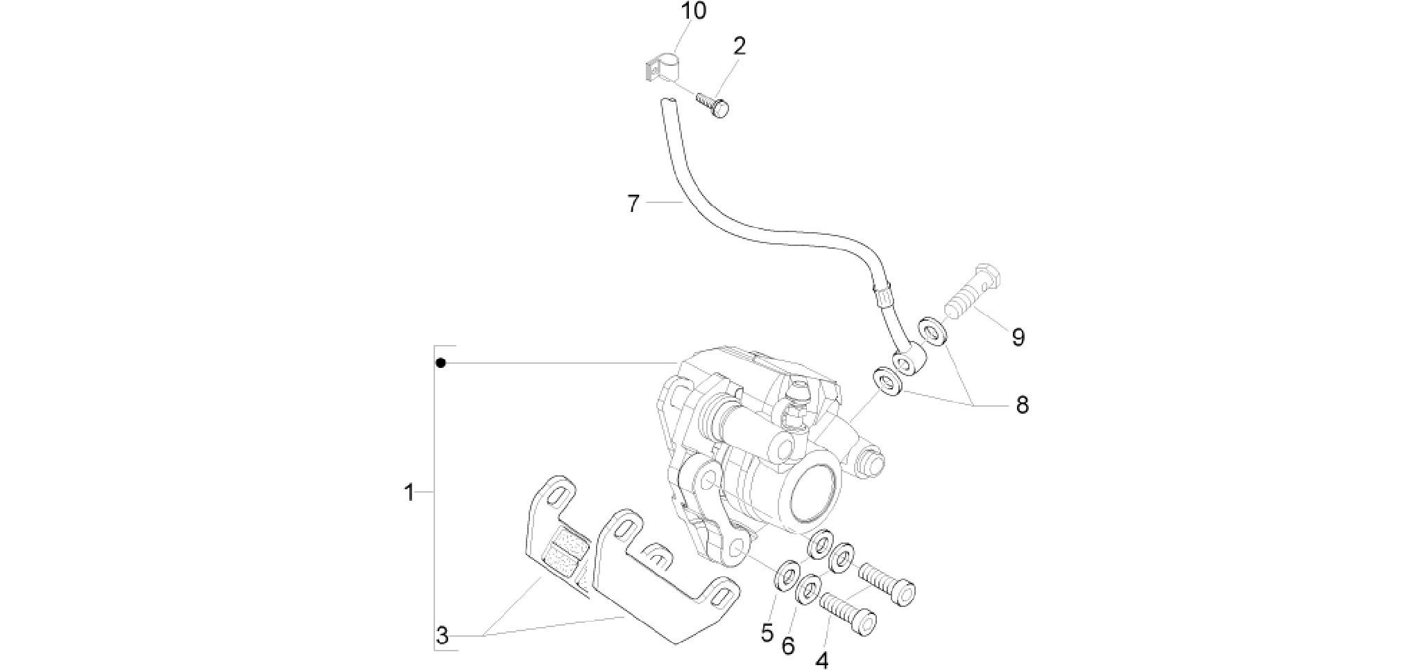 Brakes pipes - Calipers