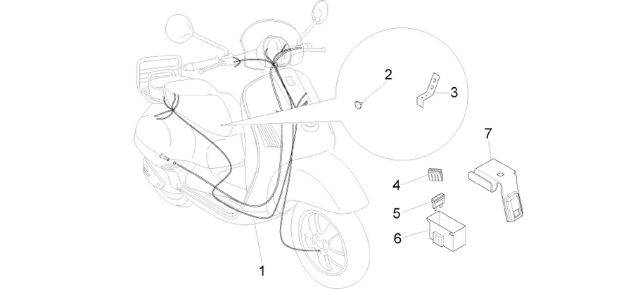 Main cable harness