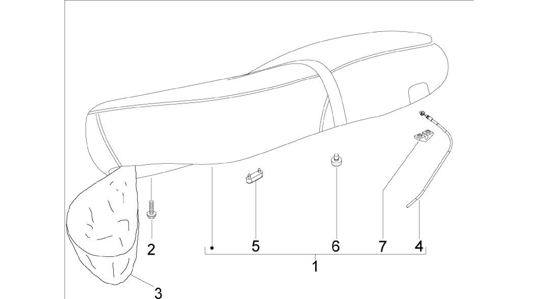 Saddle/seats