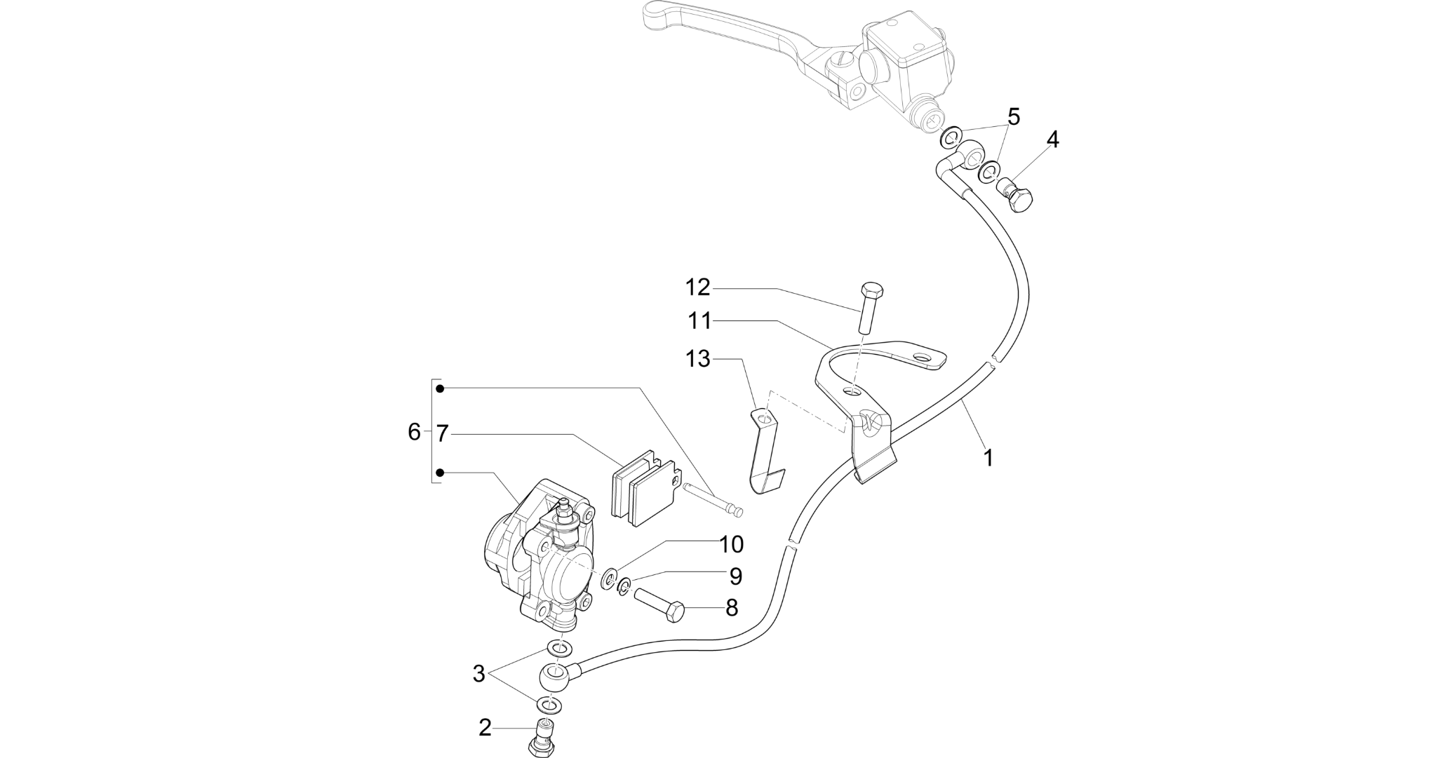 Brakes pipes - Calipers