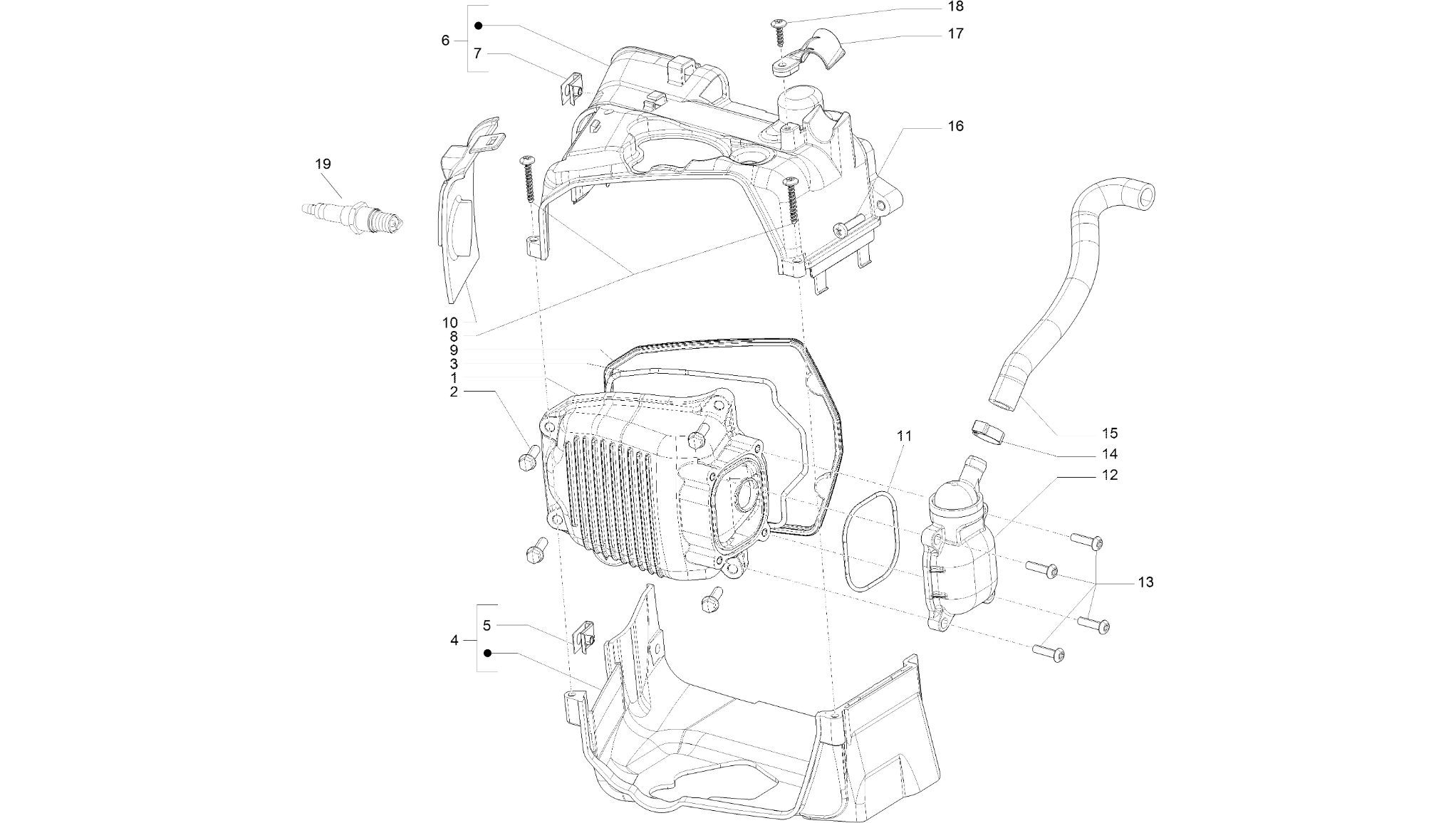 Cylinder head cover