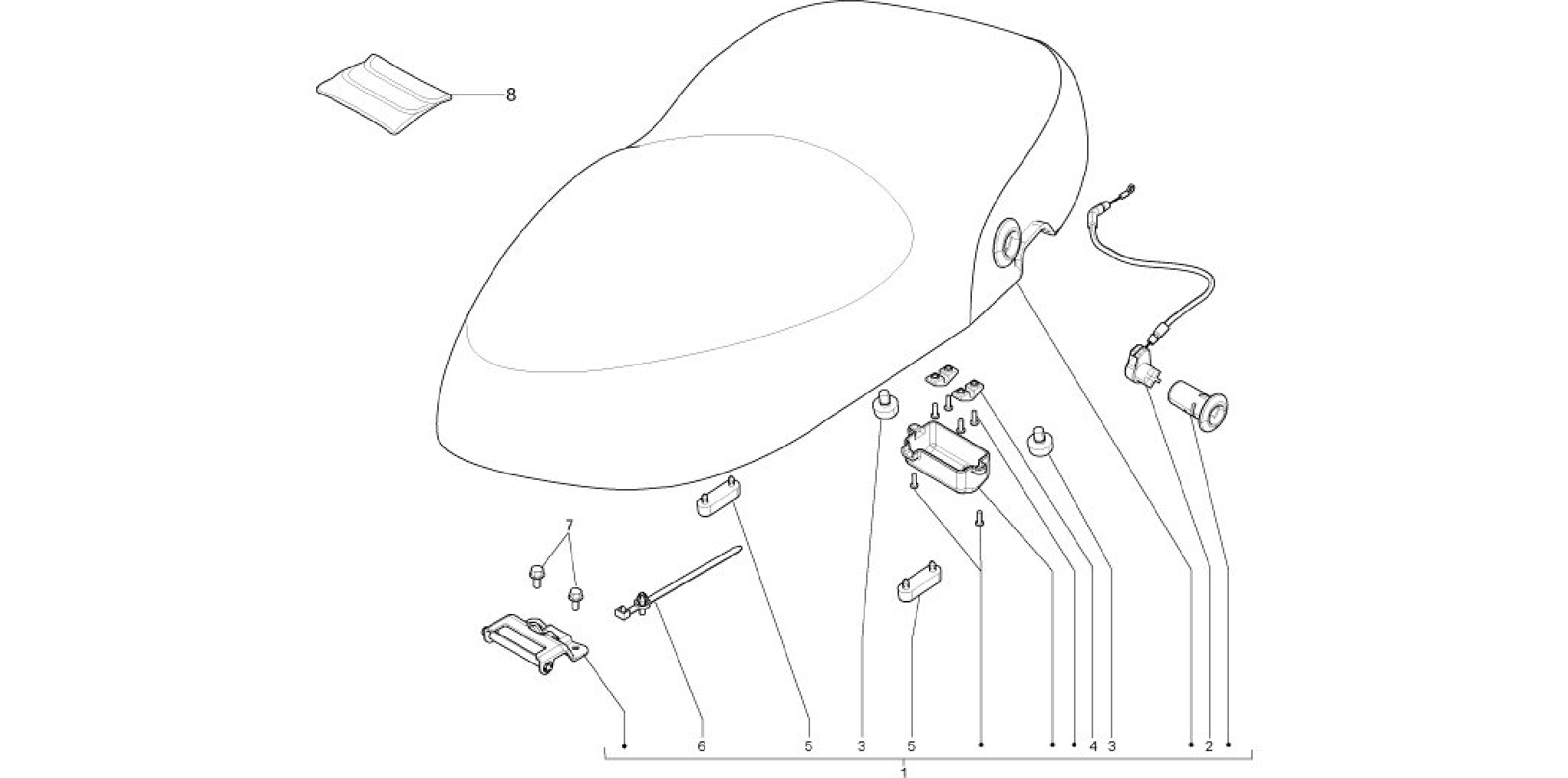Saddle/seats