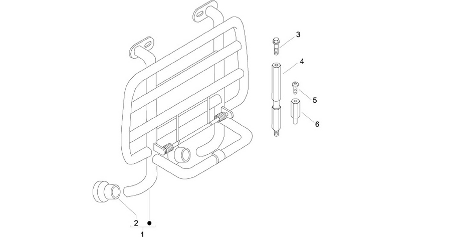 Front luggage rack