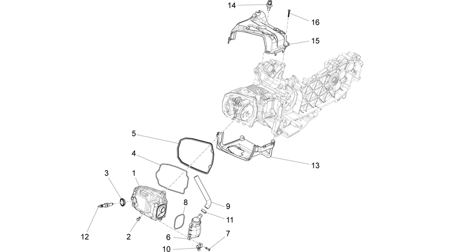 Cylinder head cover