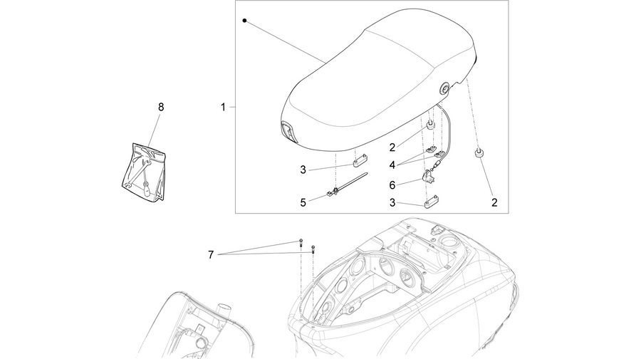 Saddle/seats