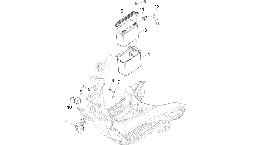 Remote control switches - Battery - Horn