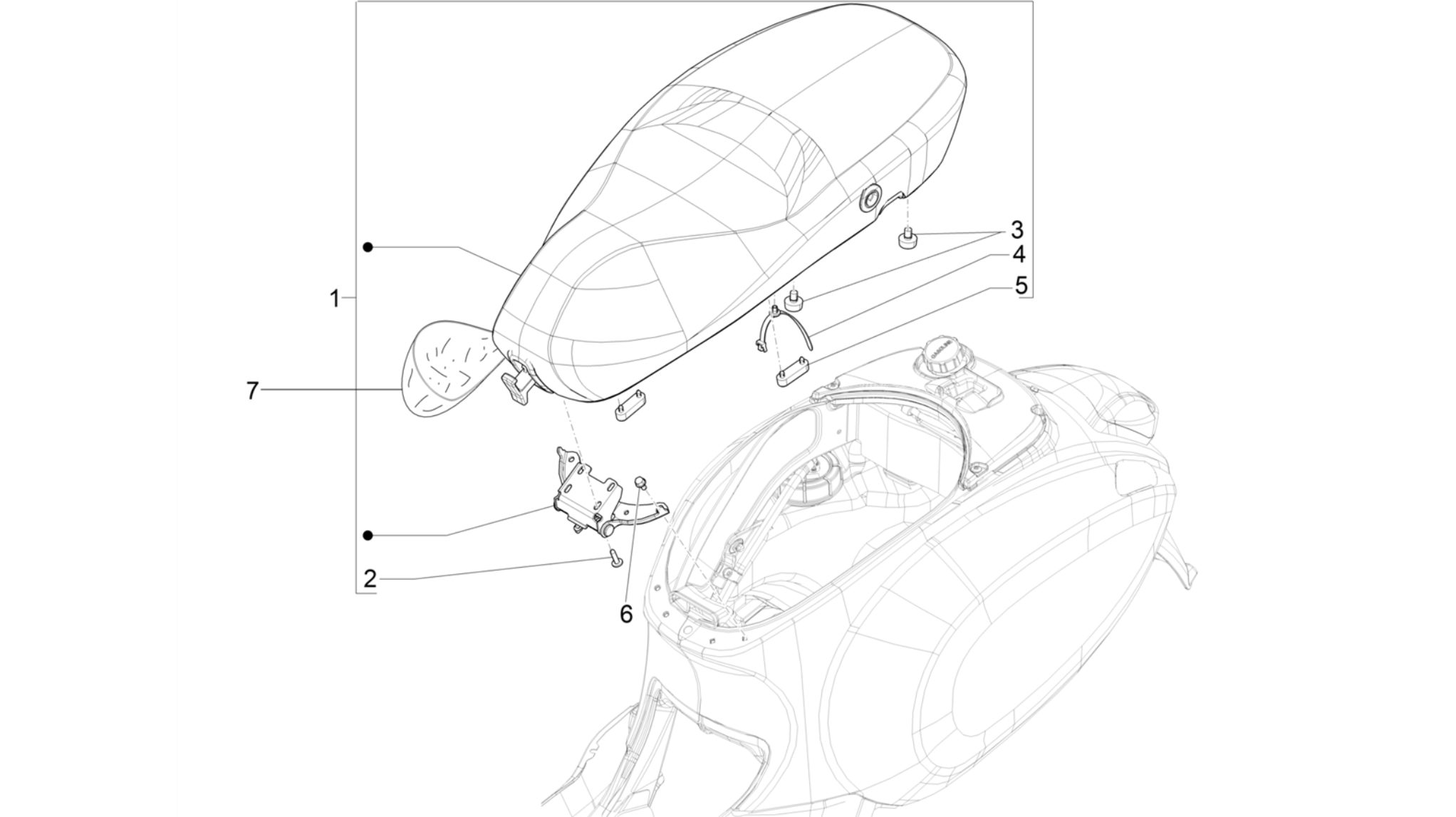 Saddle/seats