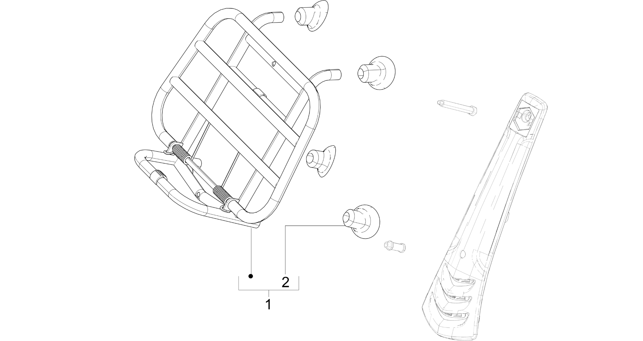 Front luggage rack