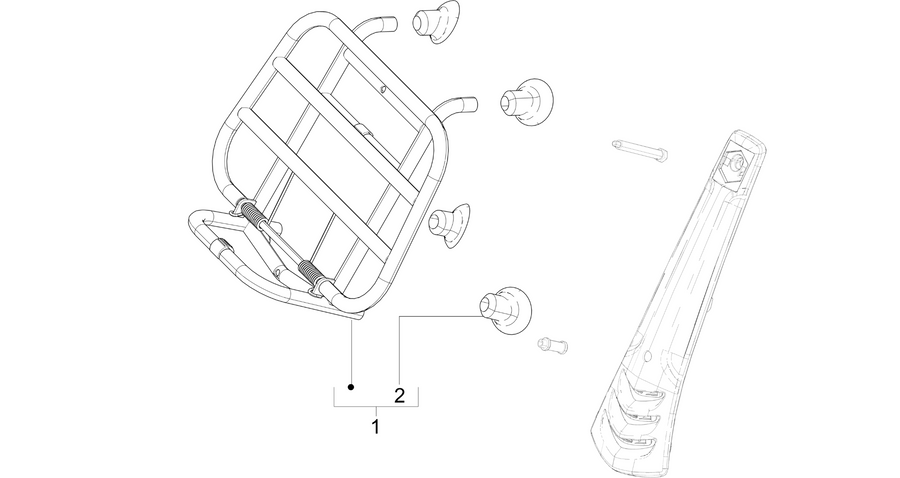 Front luggage rack