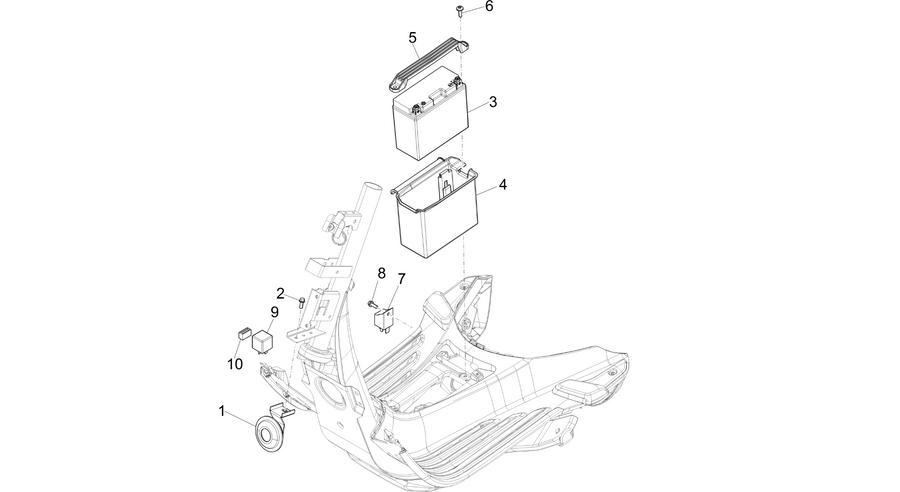Remote control switches - Battery - Horn